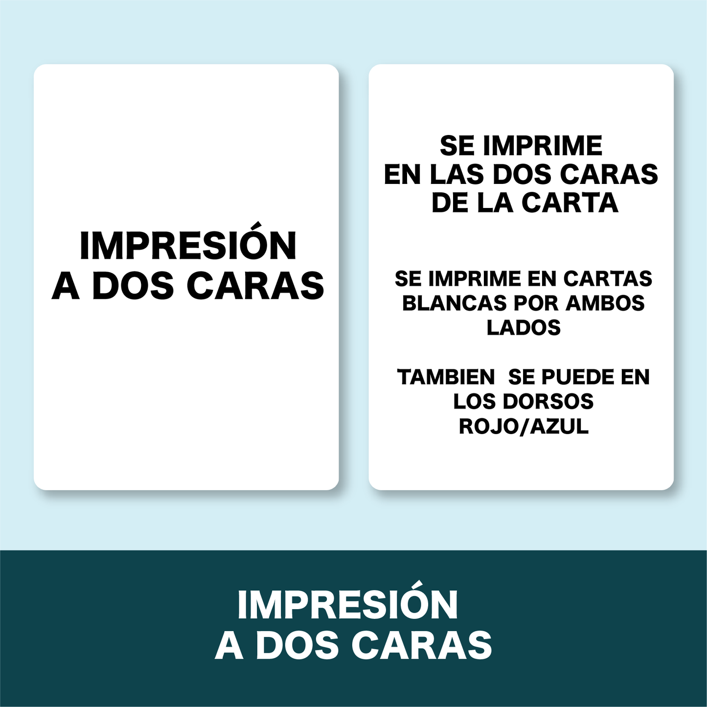 Carta personalizada (por unidades)