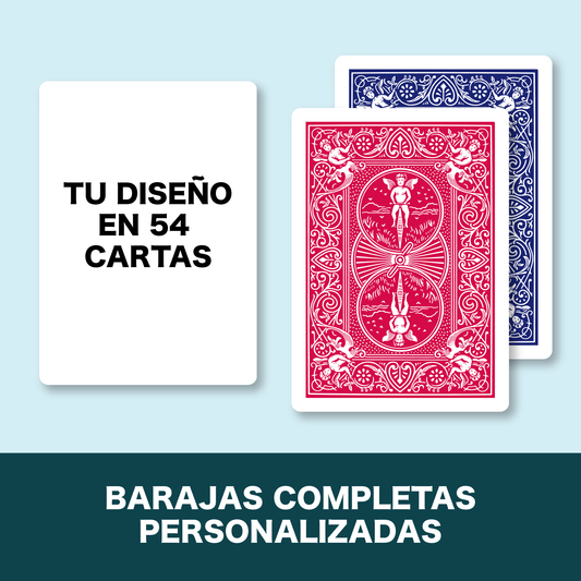 Baraja completa personalizada
