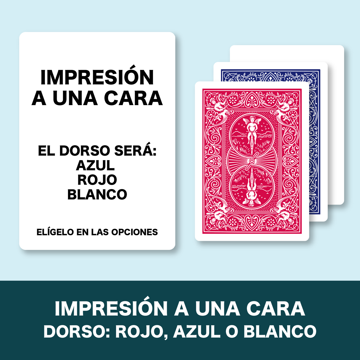 Baraja completa personalizada
