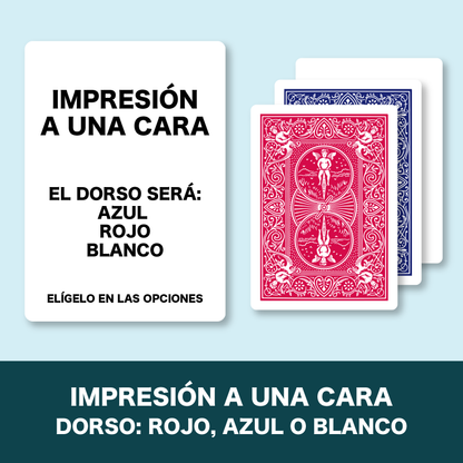 Baraja completa personalizada